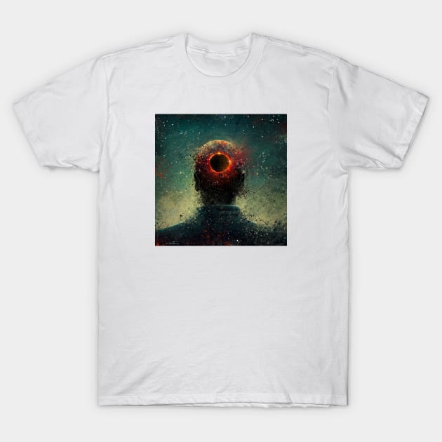 Black Hole T-Shirt by benheineart